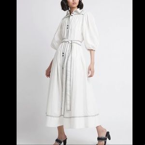 AJE epiphany midi dress
